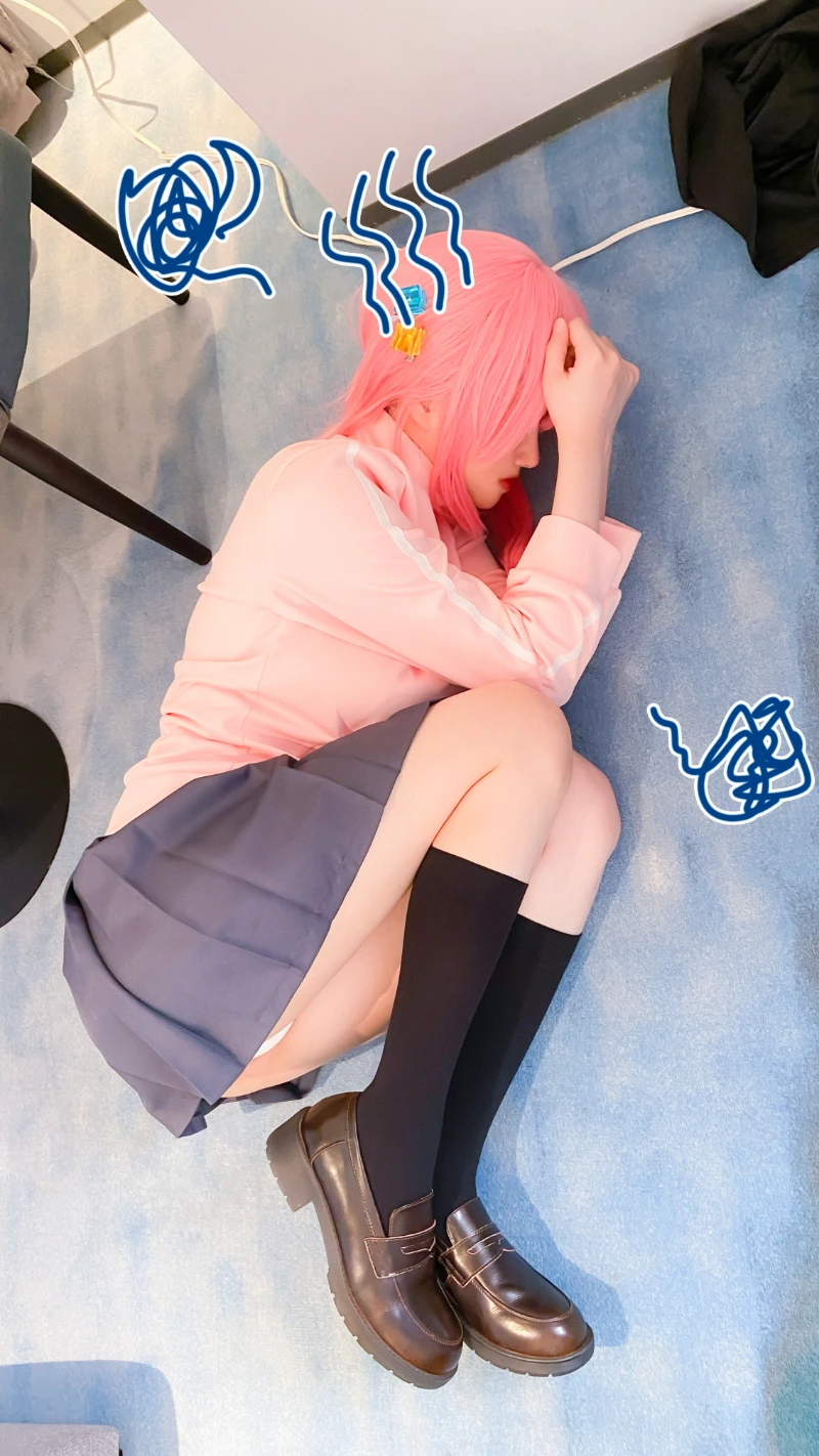 Arty Huang Arty亚缇 cosplay Bocchi Bocchi The Rock 48-lusbabe-net