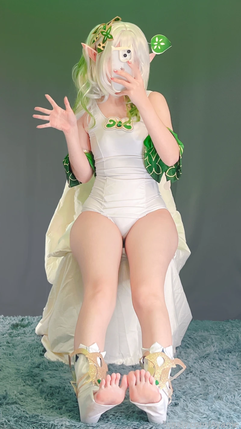 Ayame Base cosplay Nahida Genshin Impact 24-lusbabe-net