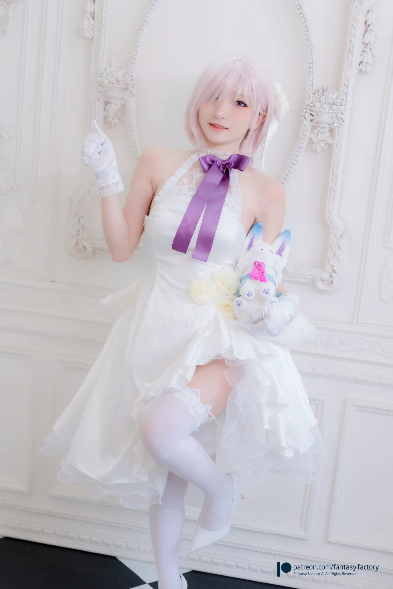 Fantasy Factory 小丁 Xiao Ding cosplay Mashu Kyrielight FateGrand Order 11-lusbabe-net