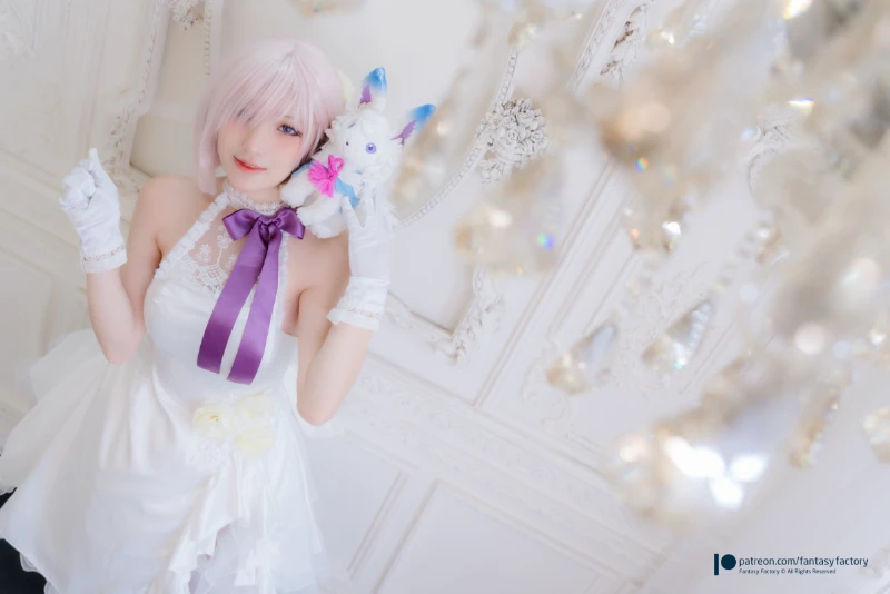 Fantasy Factory 小丁 Xiao Ding cosplay Mashu Kyrielight FateGrand Order 13-lusbabe-net