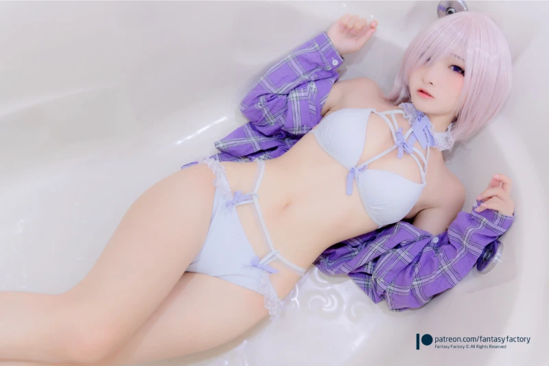 Fantasy Factory 小丁 Xiao Ding cosplay Mashu Kyrielight FateGrand Order 42-lusbabe-net
