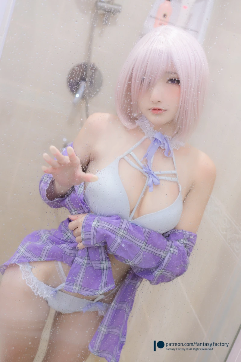 Fantasy Factory 小丁 Xiao Ding cosplay Mashu Kyrielight FateGrand Order 46-lusbabe-net