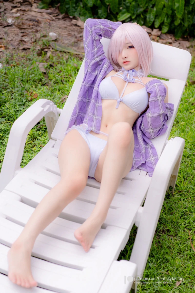 Fantasy Factory 小丁 Xiao Ding cosplay Mashu Kyrielight FateGrand Order 52-lusbabe-net