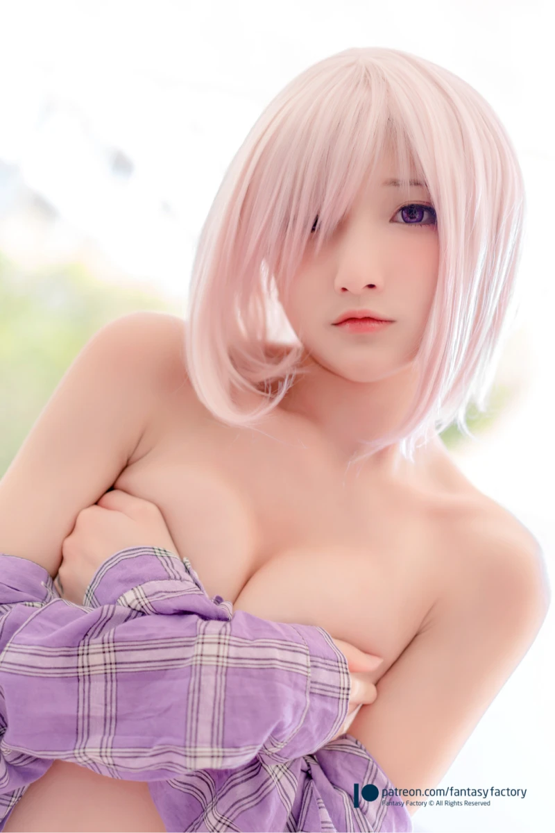 Fantasy Factory 小丁 Xiao Ding cosplay Mashu Kyrielight FateGrand Order 55-lusbabe-net