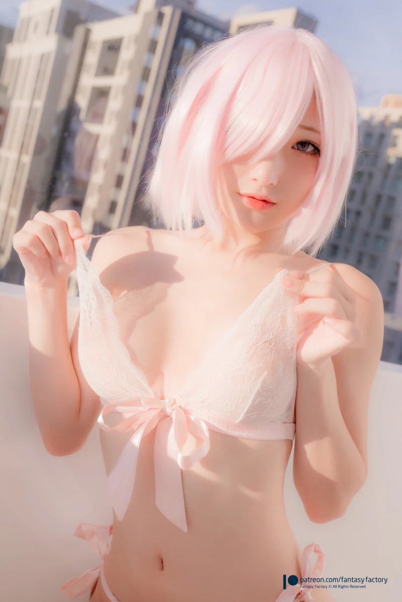 Fantasy Factory 小丁 Xiao Ding cosplay Mashu Kyrielight FateGrand Order 81-lusbabe-net