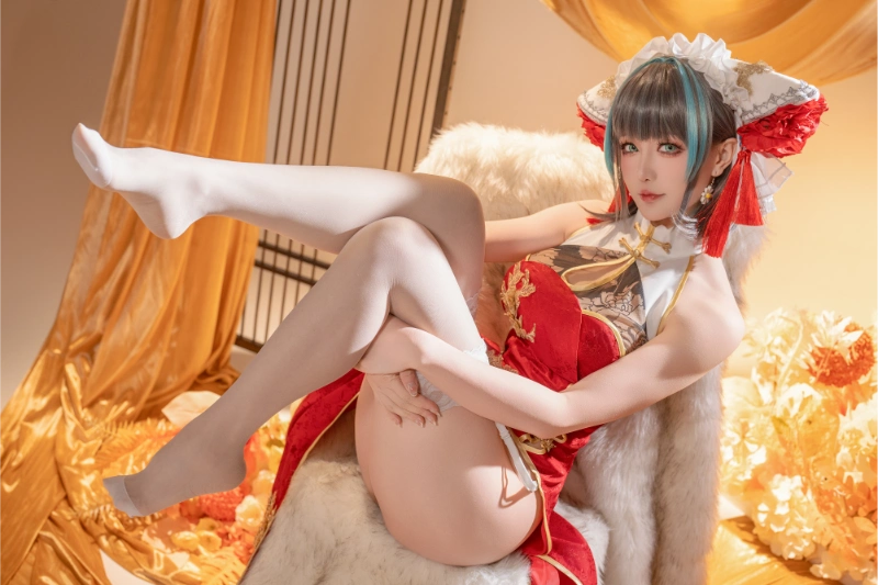 Hoshilily 星之迟迟 cosplay Cheshire Azur Lane 13-lusbabe-net