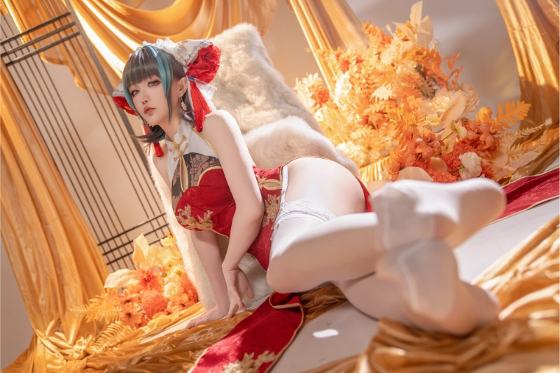 Hoshilily 星之迟迟 cosplay Cheshire Azur Lane 28-lusbabe-net