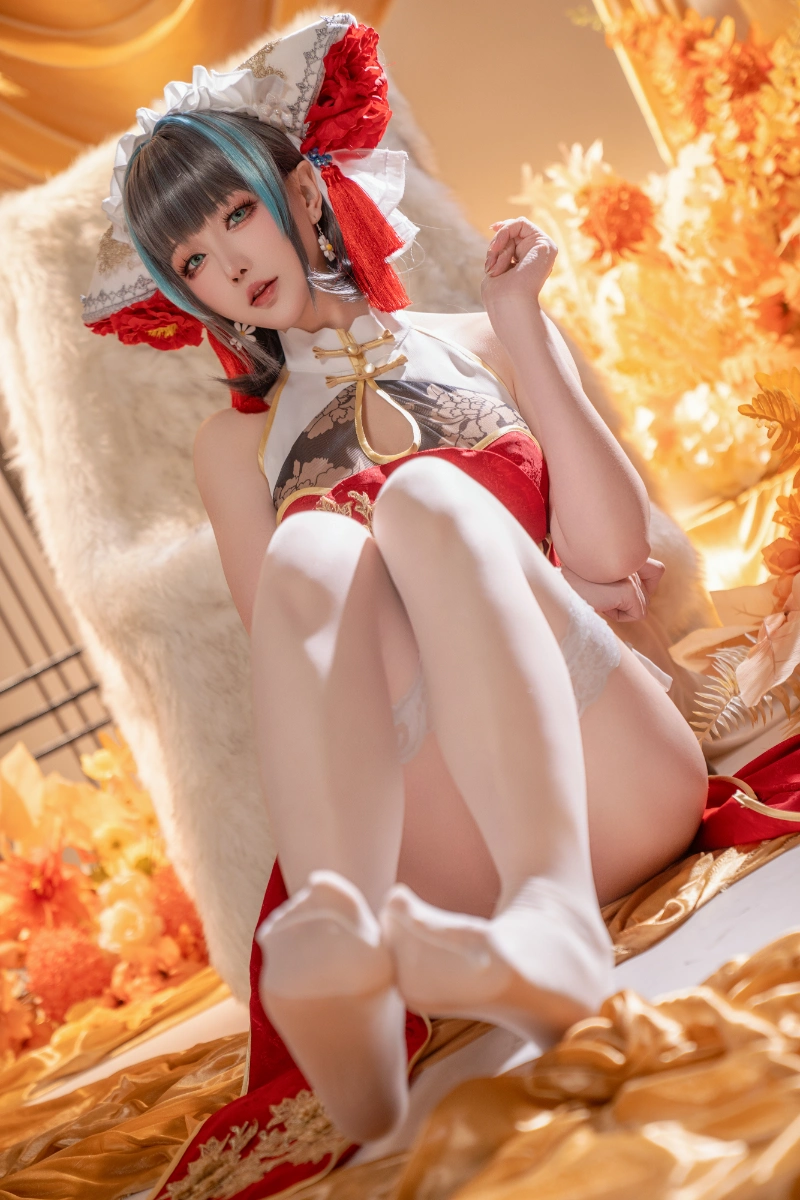 Hoshilily 星之迟迟 cosplay Cheshire Azur Lane 29-lusbabe-net