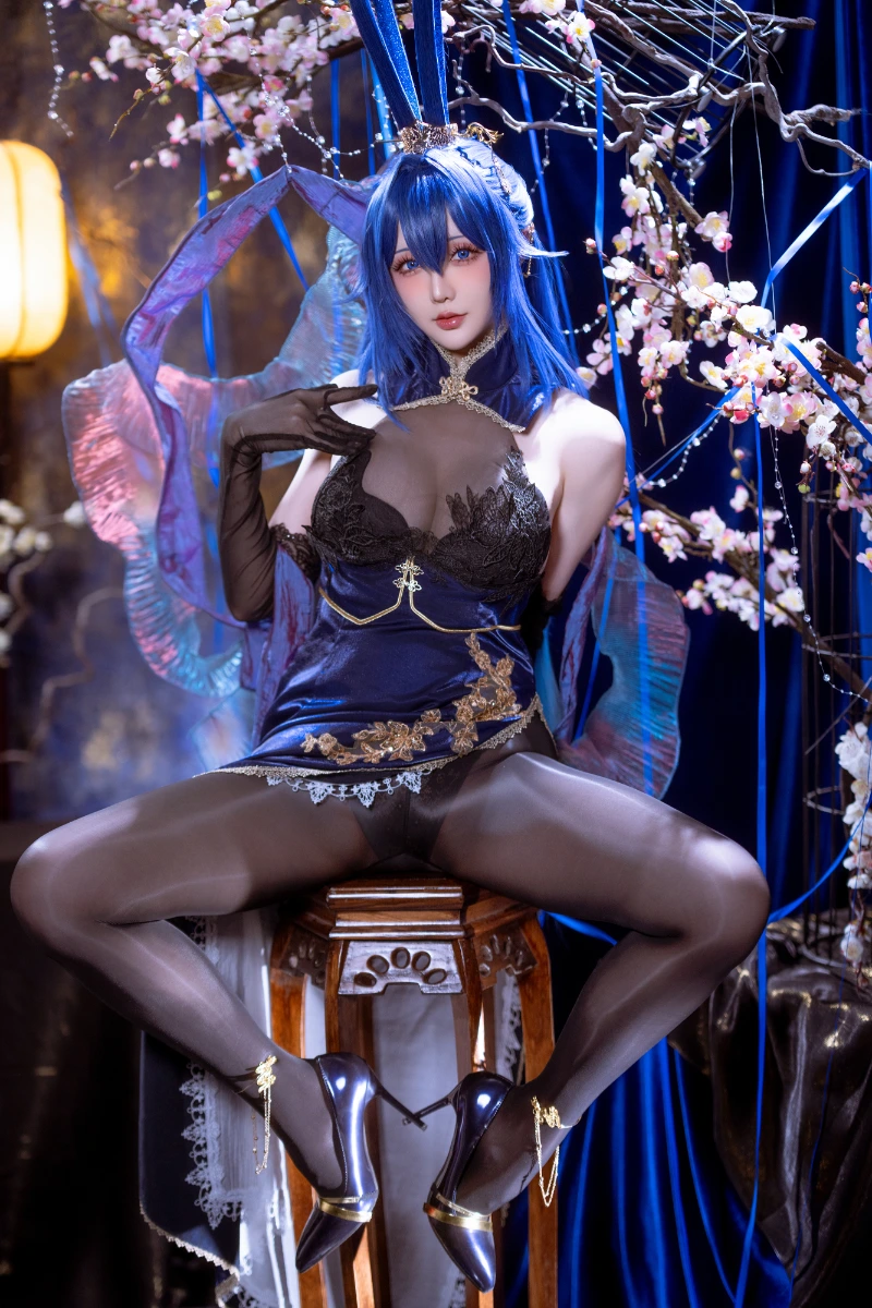 Hoshilily 星之迟迟 cosplay New Jersey Azur Lane 14-lusbabe-net