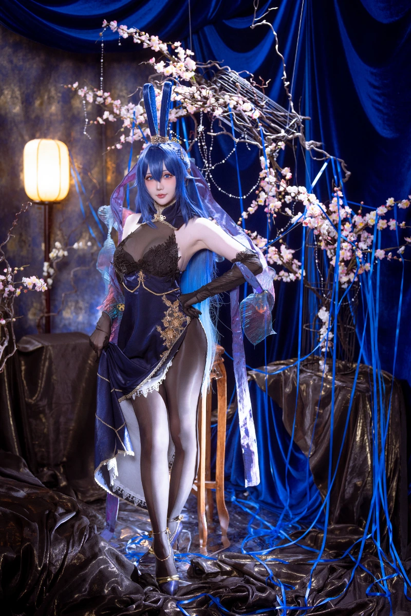 Hoshilily 星之迟迟 cosplay New Jersey Azur Lane 2-lusbabe-net