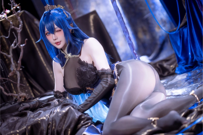 Hoshilily 星之迟迟 cosplay New Jersey Azur Lane 28-lusbabe-net