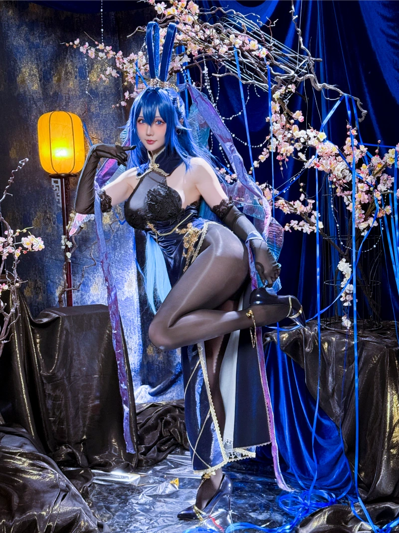 Hoshilily 星之迟迟 cosplay New Jersey Azur Lane 46-lusbabe-net