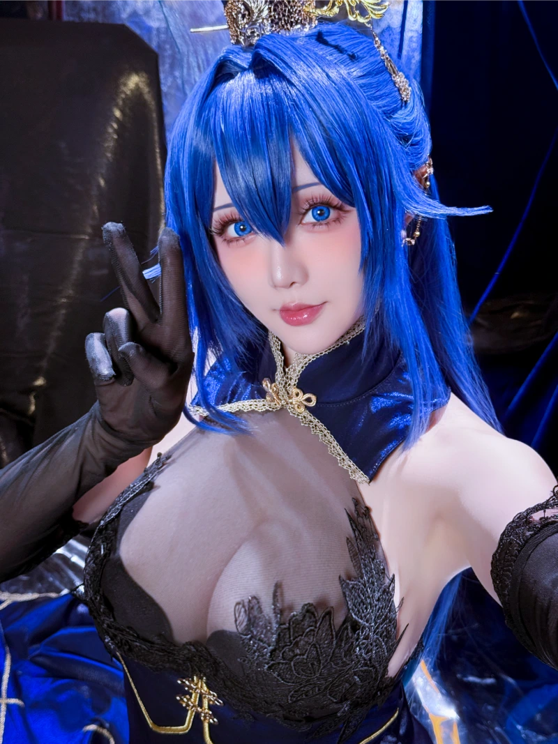 Hoshilily 星之迟迟 cosplay New Jersey Azur Lane 49-lusbabe-net