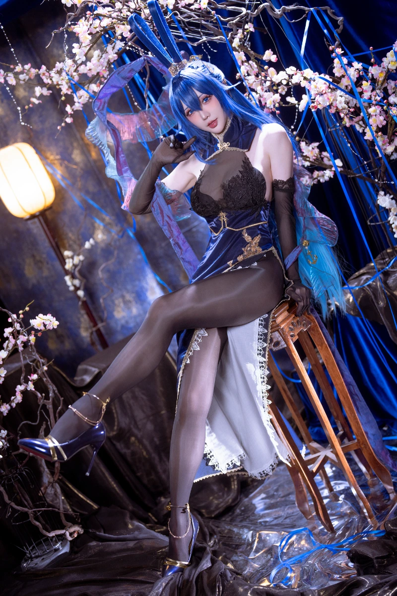 Hoshilily 星之迟迟 cosplay New Jersey Azur Lane 5-lusbabe-net