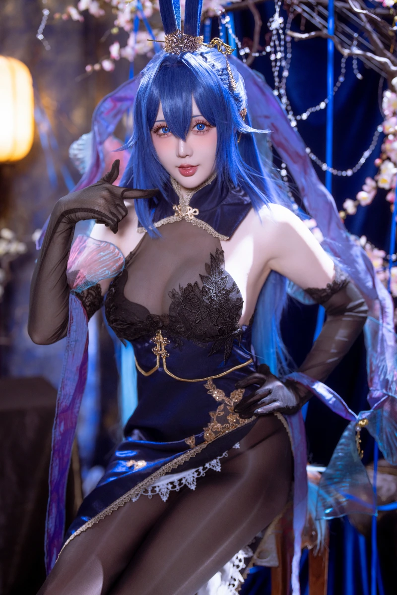 Hoshilily 星之迟迟 cosplay New Jersey Azur Lane 6-lusbabe-net
