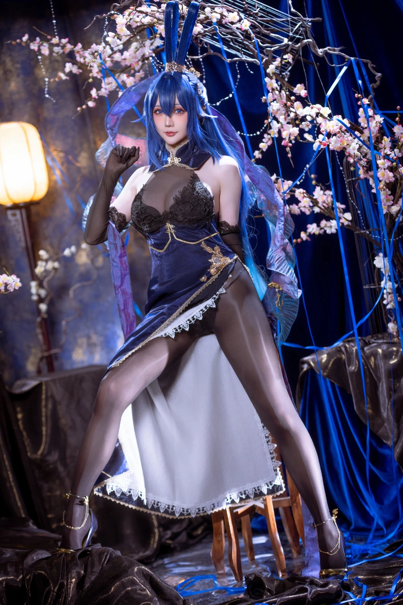 Hoshilily (星之迟迟) as New Jersey Ero Cosplay – Azur Lane
New Jersey’s bunny battleship suit ripped, huge tits spilling, thigh-highs soaked. Ahegao begging “Honey, ram me full speed~”. Dripping uncensored 4K-8K, zero mosaic. 

