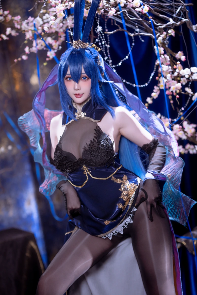 Hoshilily 星之迟迟 cosplay New Jersey Azur Lane 8-lusbabe-net