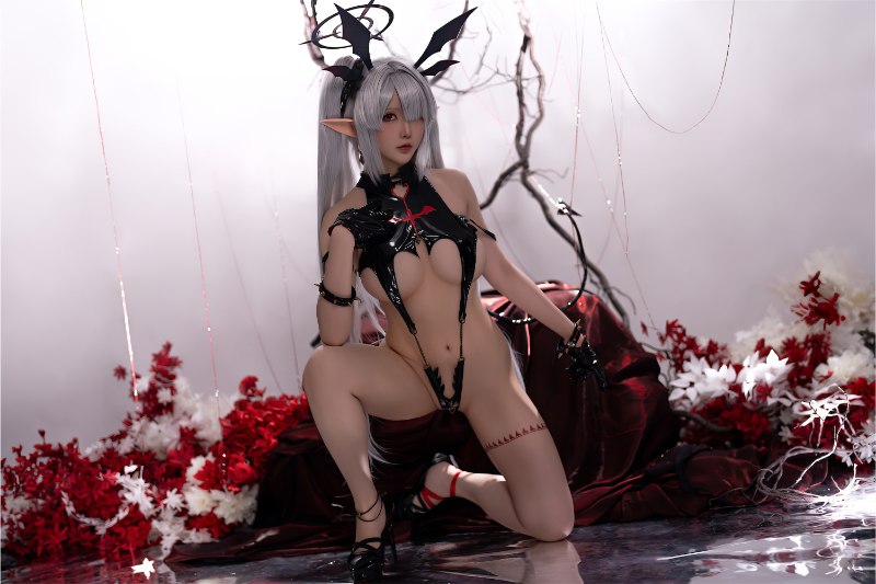 Hoshilily 星之迟迟 cosplay Shiromi Iori Blue Archive 18-lusbabe-net