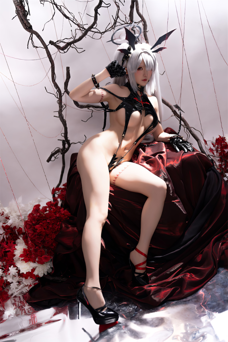 Hoshilily 星之迟迟 cosplay Shiromi Iori Blue Archive 27-lusbabe-net