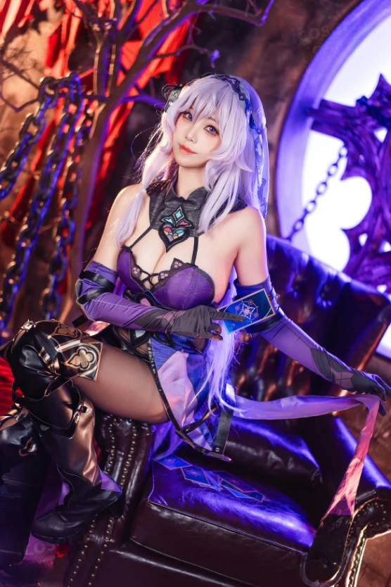Meeu 蜜汁猫裘 cosplay Black Swan HonkaiStar Rail 22-lusbabe-net