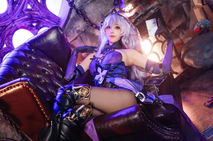 Meeu 蜜汁猫裘 cosplay Black Swan HonkaiStar Rail 24-lusbabe-net