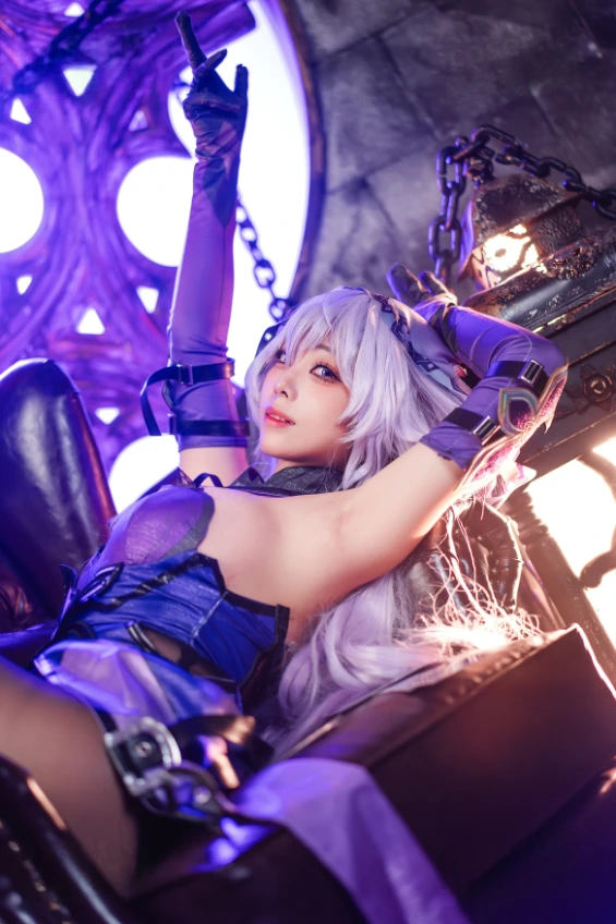 Meeu (蜜汁猫裘) Black Swan Honkai: Star Rail Ero Cosplay – Silk soaked, legs spread, dripping for your memories  

