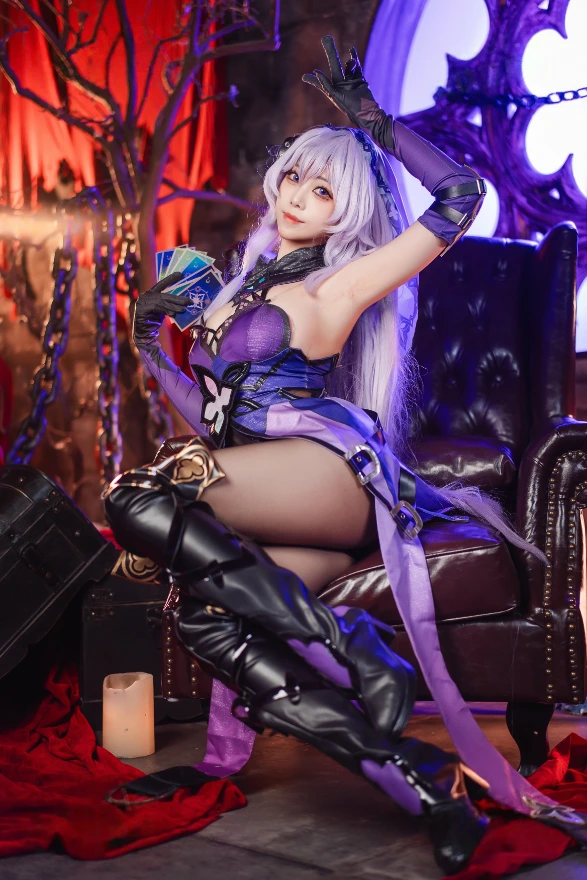 Meeu 蜜汁猫裘 cosplay Black Swan HonkaiStar Rail 6-lusbabe-net