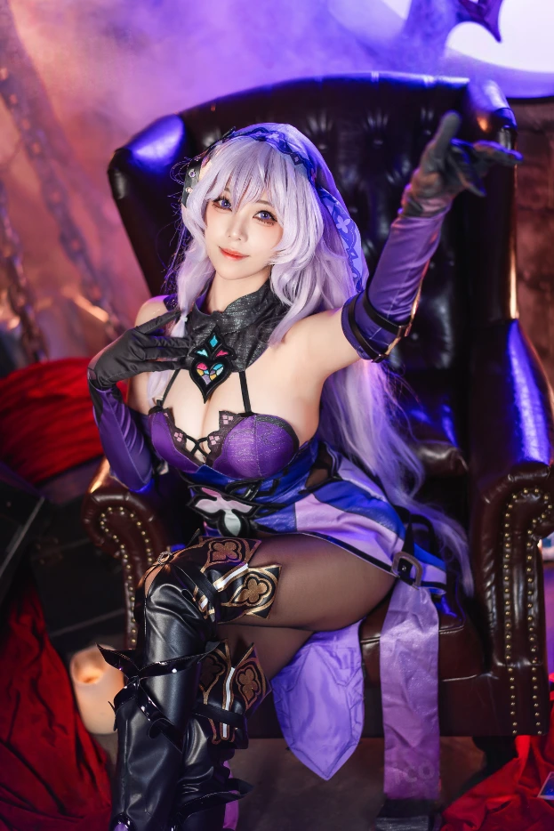 Meeu 蜜汁猫裘 cosplay Black Swan HonkaiStar Rail 9-lusbabe-net