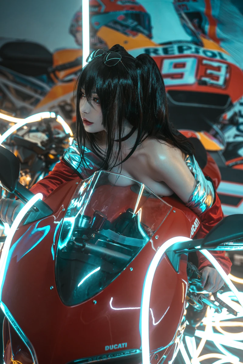 Nekokoyoshi 爆机少女喵小吉 cosplay Taihou Race Queen Azur Lane 16-lusbabe-net