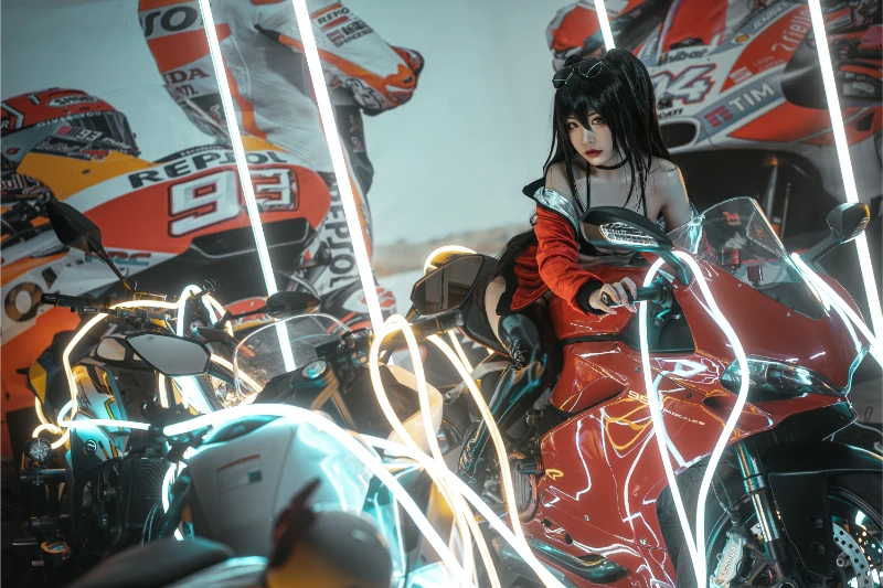 Nekokoyoshi 爆机少女喵小吉 cosplay Taihou Race Queen Azur Lane 29-lusbabe-net