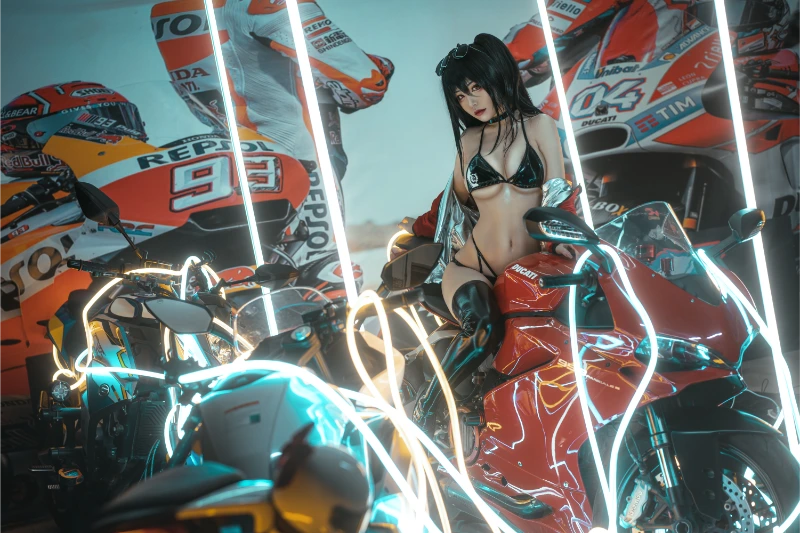 Nekokoyoshi 爆机少女喵小吉 cosplay Taihou Race Queen Azur Lane 30-lusbabe-net