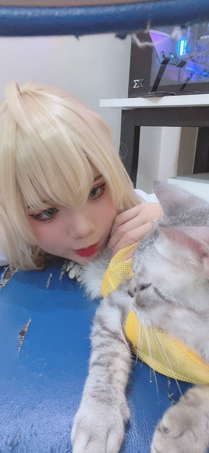 PoppaChan cosplay Artoria Pendragon Saber FateGrand Order 106-lusbabe-net