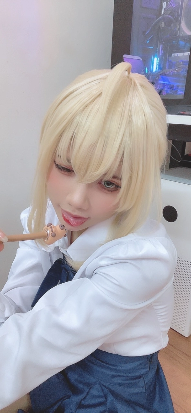 PoppaChan cosplay Artoria Pendragon Saber FateGrand Order 46-lusbabe-net