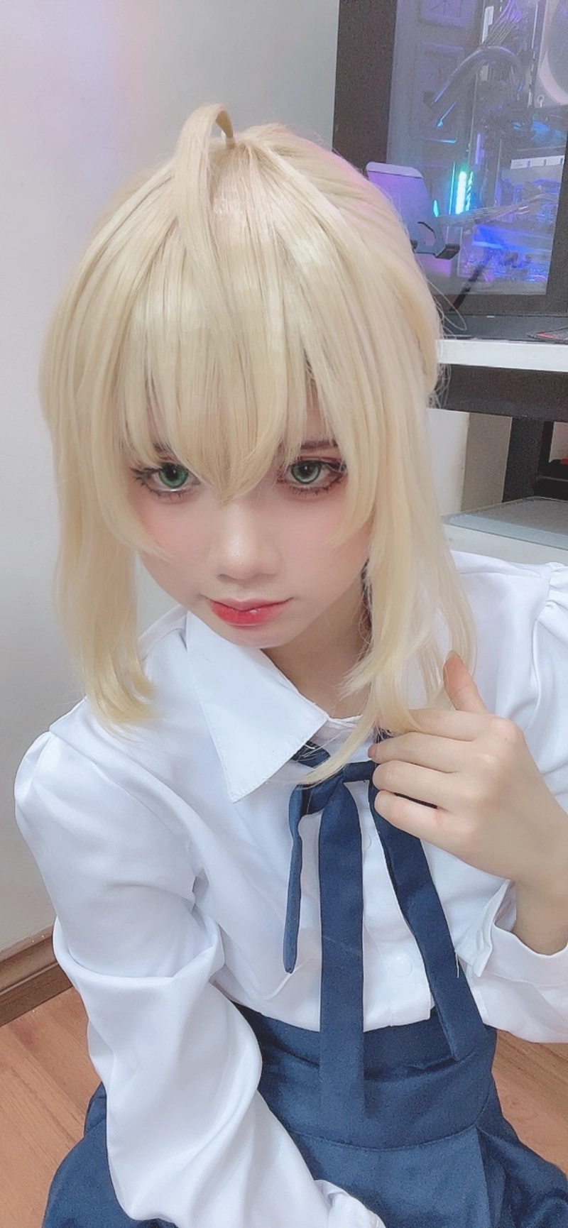 PoppaChan cosplay Artoria Pendragon Saber FateGrand Order 92-lusbabe-net