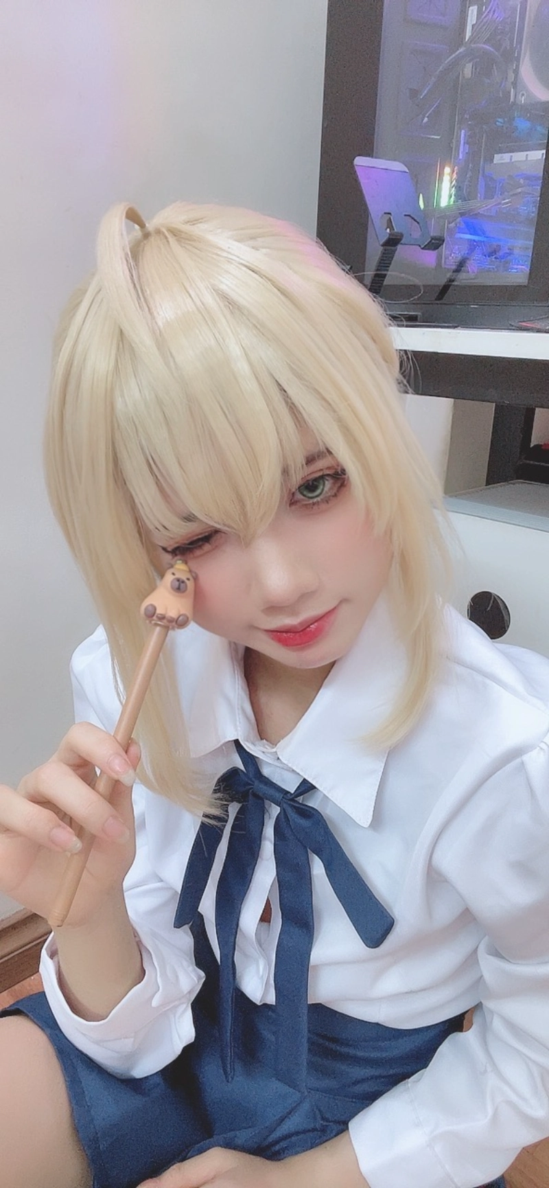 PoppaChan cosplay Artoria Pendragon Saber FateGrand Order 93-lusbabe-net