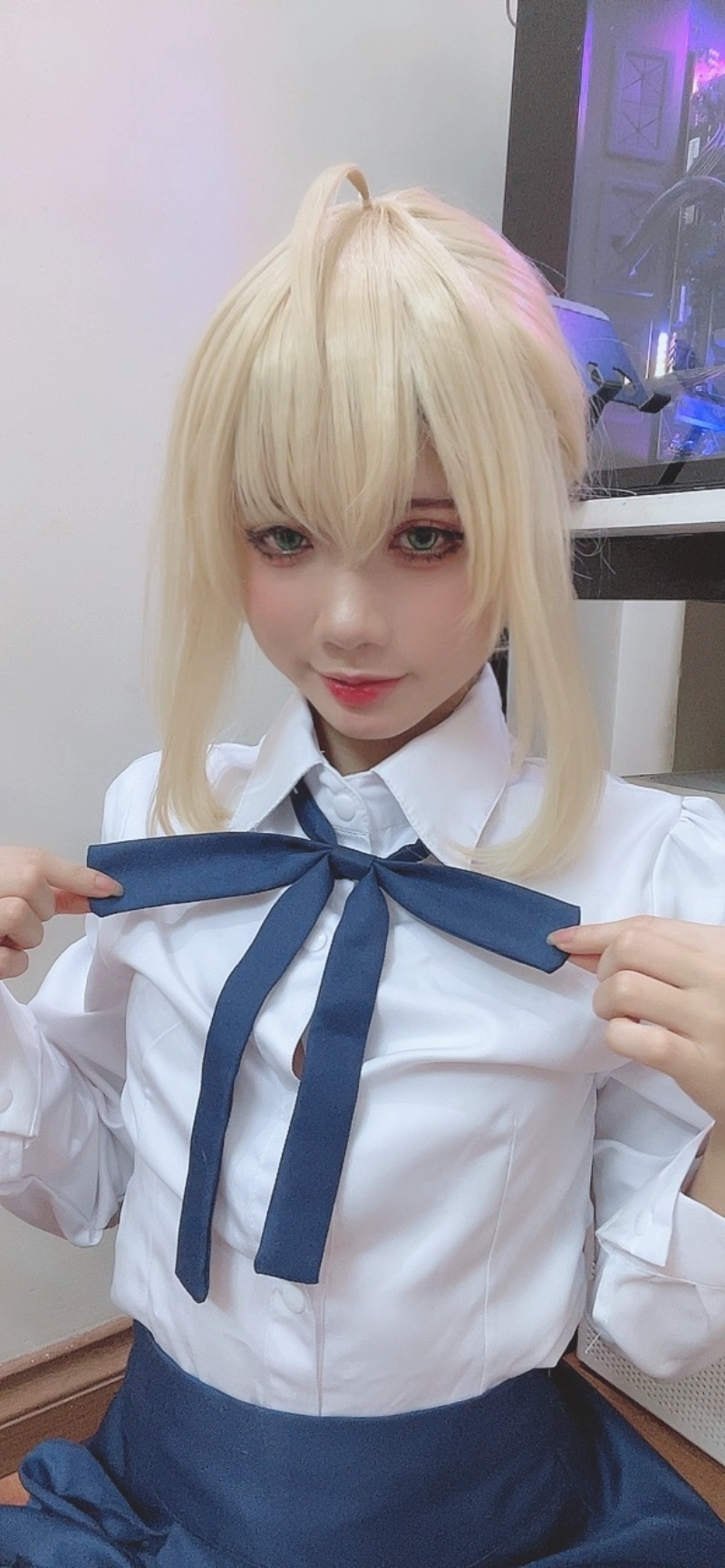 PoppaChan cosplay Artoria Pendragon Saber FateGrand Order 97-lusbabe-net