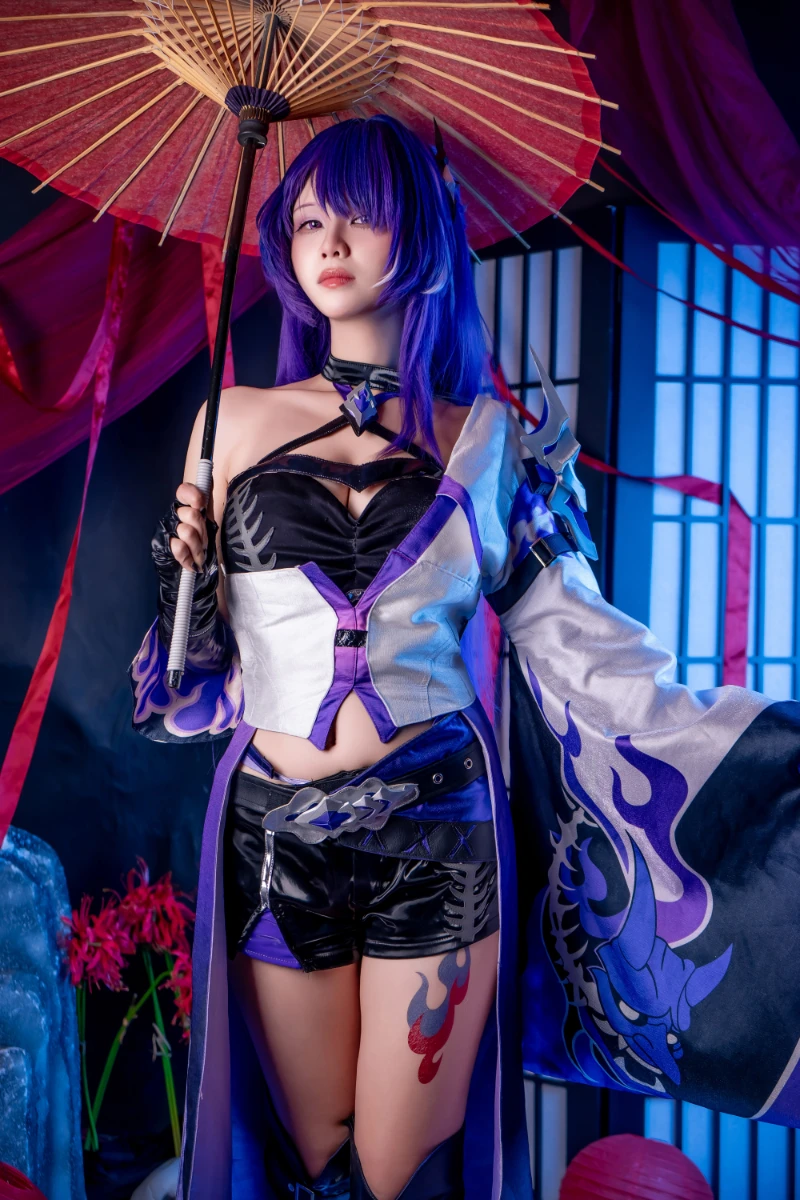 Pyoncos ピオン cosplay Acheron HonkaiStar Rail 1-lusbabe-net