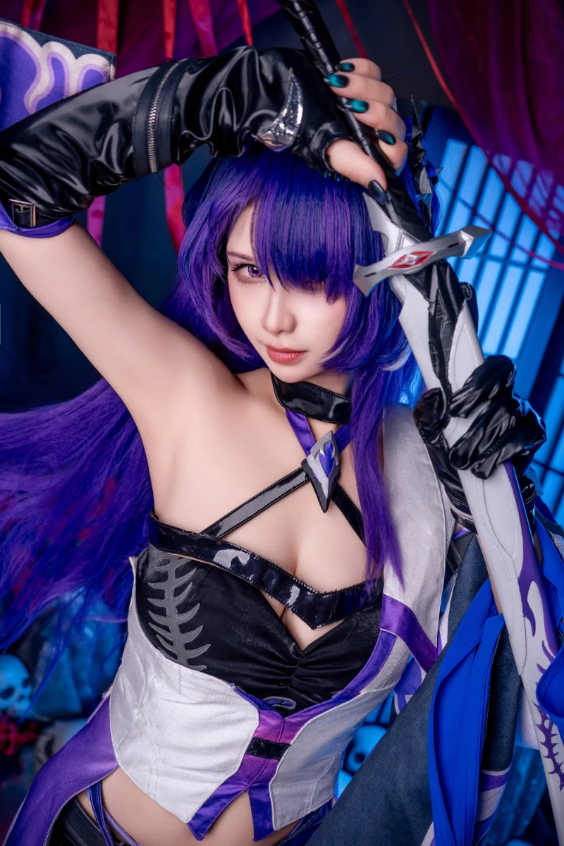 Pyoncos ピオン cosplay Acheron HonkaiStar Rail 11-lusbabe-net