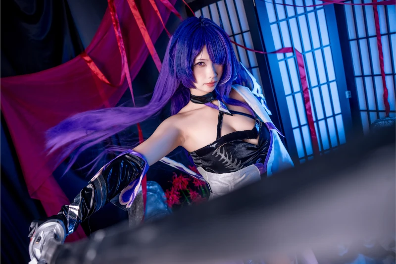 Pyoncos ピオン cosplay Acheron HonkaiStar Rail 14-lusbabe-net