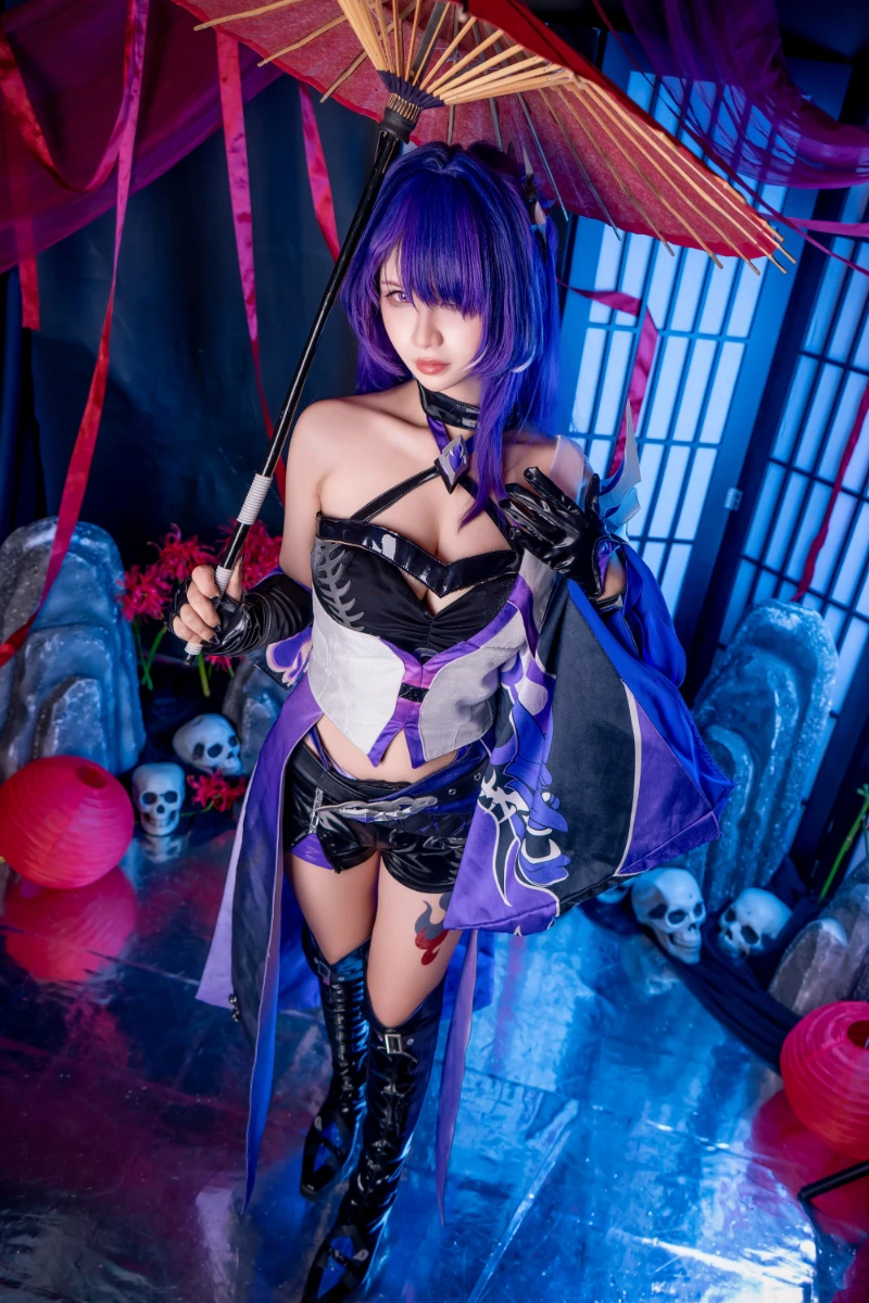 Pyoncos ピオン cosplay Acheron HonkaiStar Rail 2-lusbabe-net