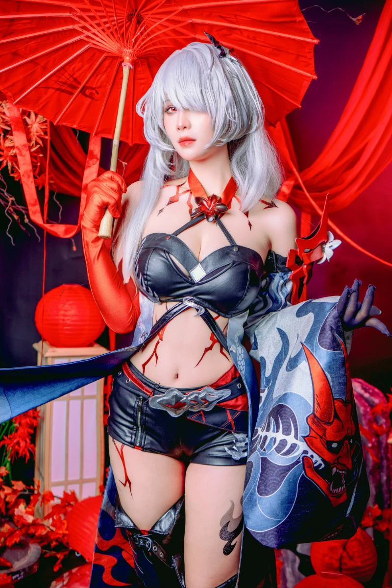 Pyoncos ピオン cosplay Acheron HonkaiStar Rail 40-lusbabe-net