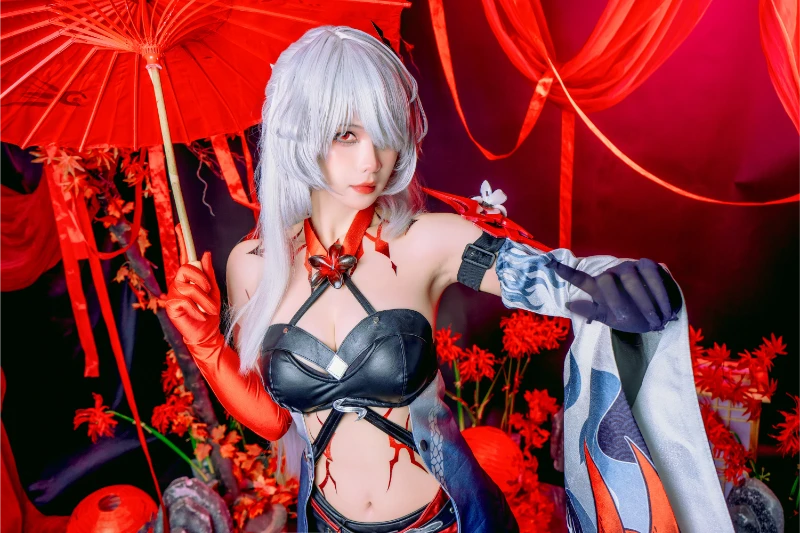 Pyoncos ピオン cosplay Acheron HonkaiStar Rail 42-lusbabe-net