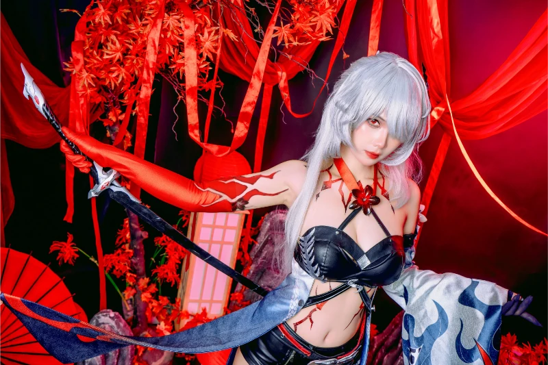 Pyoncos ピオン cosplay Acheron HonkaiStar Rail 45-lusbabe-net