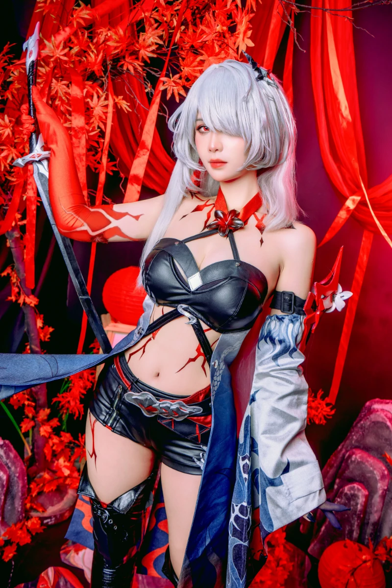 Pyoncos ピオン cosplay Acheron HonkaiStar Rail 46-lusbabe-net