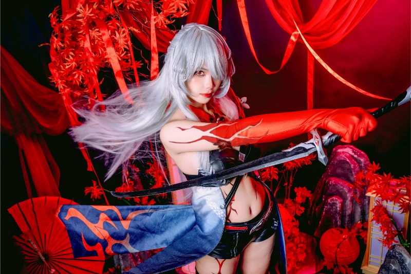 Pyoncos ピオン cosplay Acheron HonkaiStar Rail 47-lusbabe-net