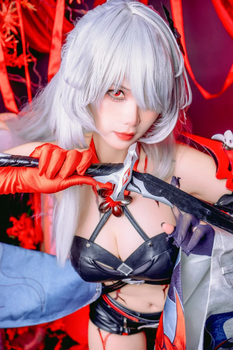 Pyoncos ピオン cosplay Acheron HonkaiStar Rail 48-lusbabe-net