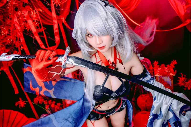 Pyoncos ピオン cosplay Acheron HonkaiStar Rail 49-lusbabe-net