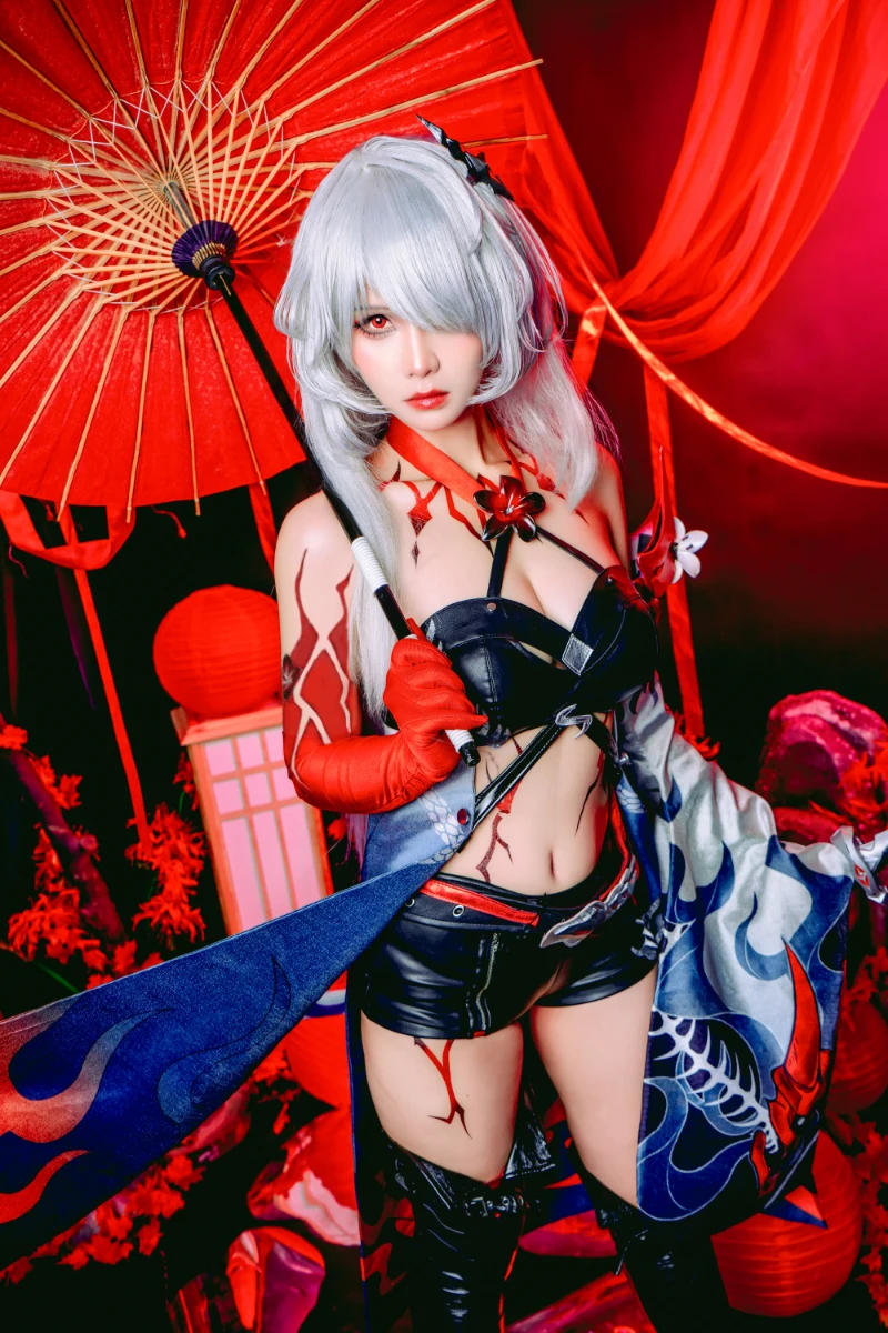 Pyoncos ピオン cosplay Acheron HonkaiStar Rail 50-lusbabe-net