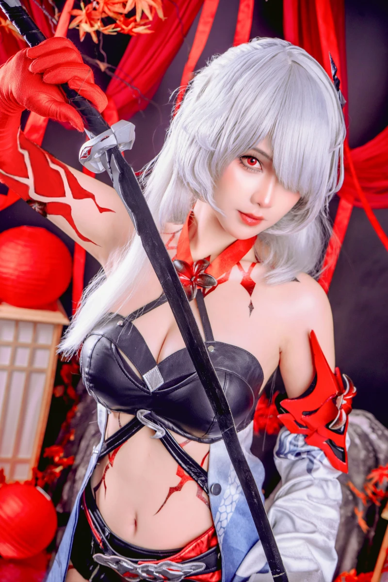 Pyoncos ピオン cosplay Acheron HonkaiStar Rail 52-lusbabe-net