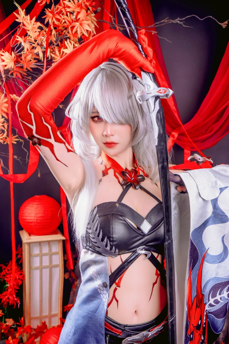Pyoncos ピオン cosplay Acheron HonkaiStar Rail 53-lusbabe-net